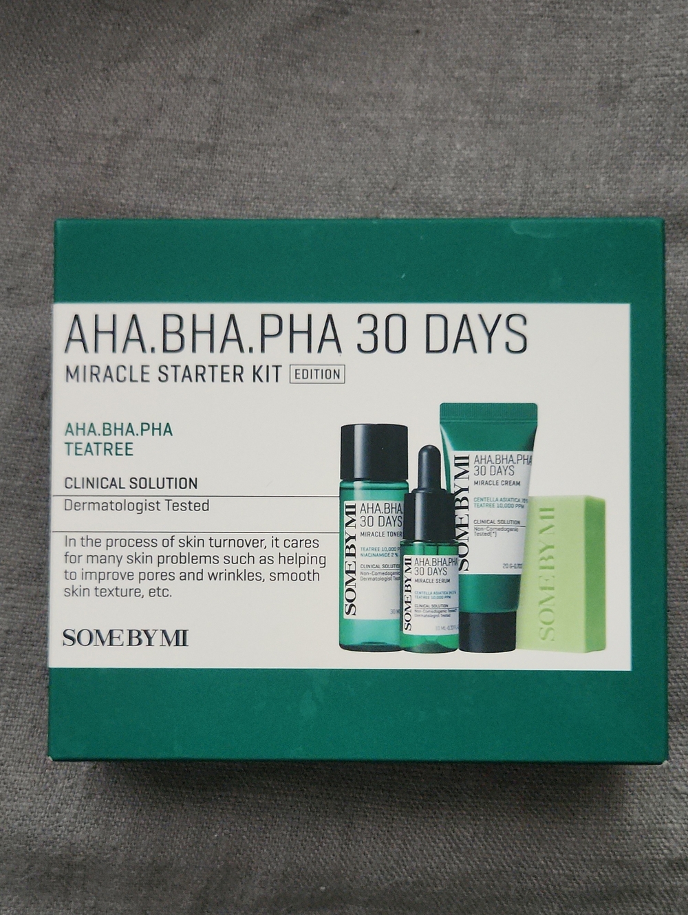 AHA.BHA.PHA 30 Days Miracle Starter Kit - Green